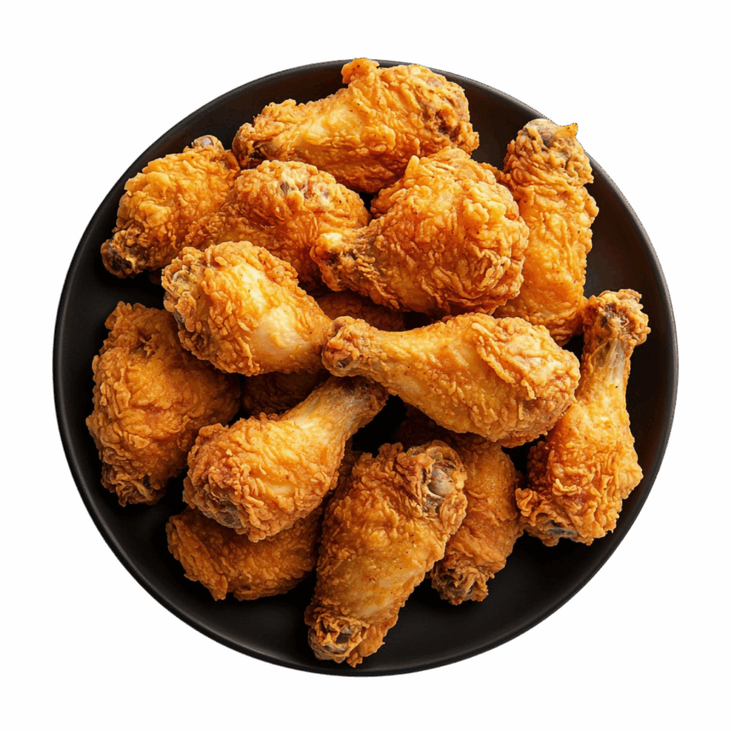 crispy fried chicken drumsticks from Central Orange Hub Orange NJ